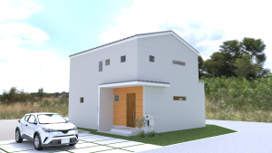 中巨摩郡昭和町河東中島、新築一戸建ての画像です