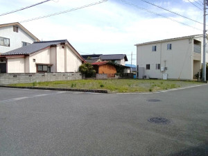 甲斐市中下条、土地の画像です
