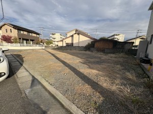 甲斐市中下条、土地の画像です