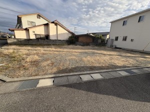 甲斐市中下条、土地の画像です