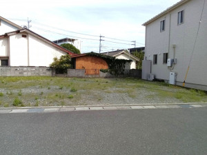 甲斐市中下条、土地の画像です