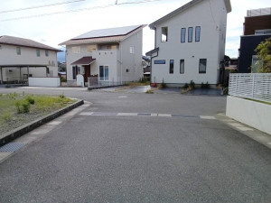甲斐市中下条、土地の画像です
