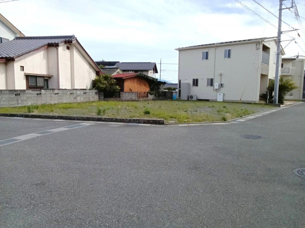 甲斐市中下条、土地の画像です