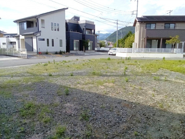 甲斐市中下条、土地の画像です