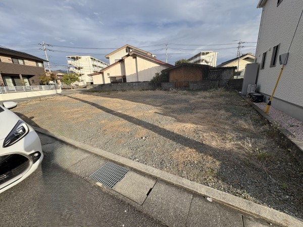 甲斐市中下条、土地の画像です