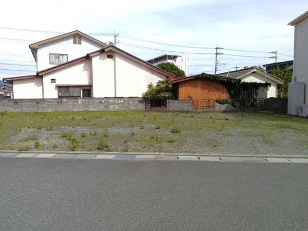 甲斐市中下条、土地の画像です