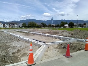 甲府市富竹、土地の画像です