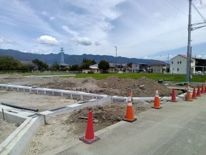 甲府市富竹、土地の画像です