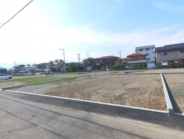 甲府市大里町、土地の画像です