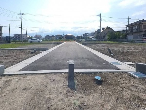 甲府市大里町、土地の画像です