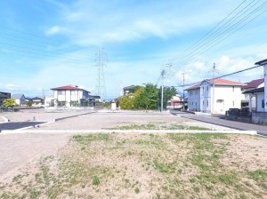 甲府市大里町、土地の画像です