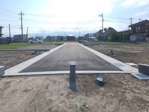 甲府市大里町、土地の画像です