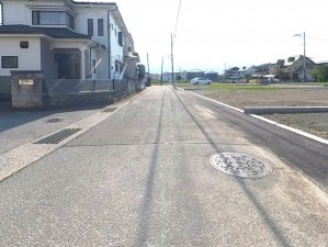 甲府市大里町、土地の画像です