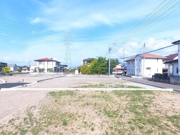甲府市大里町、土地の画像です
