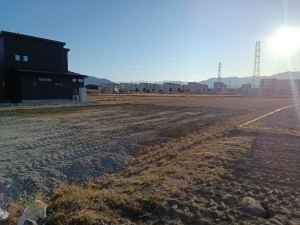 中巨摩郡昭和町西条、土地の画像です