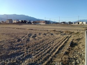 中巨摩郡昭和町西条、土地の画像です