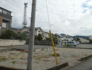 甲府市緑が丘、土地の画像です