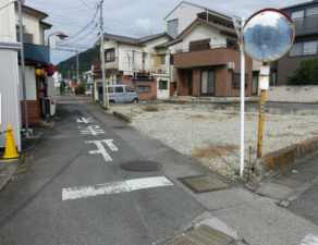甲府市緑が丘、土地の画像です
