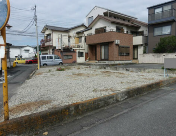 甲府市緑が丘、土地の画像です