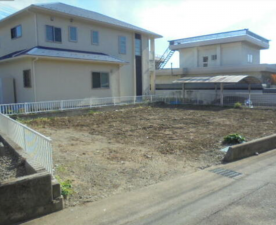 甲府市西田町、土地の画像です