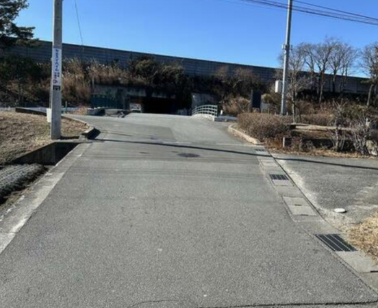 中巨摩郡昭和町西条、土地の画像です