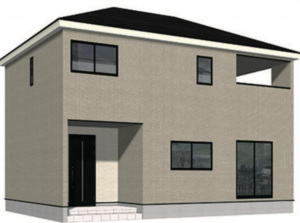 甲府市羽黒町、新築一戸建ての画像です