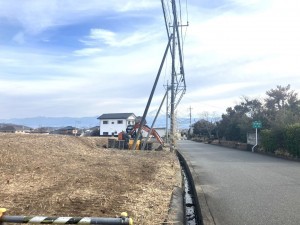 甲斐市宇津谷、土地の画像です