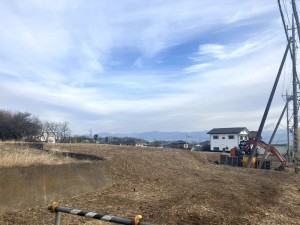 甲斐市宇津谷、土地の画像です