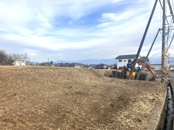 甲斐市宇津谷、土地の画像です