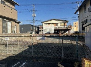 甲府市富士見、土地の画像です