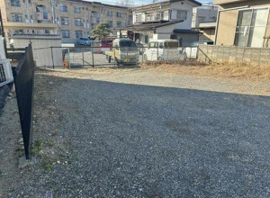 甲府市富士見、土地の画像です