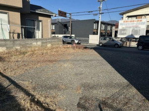 甲府市富士見、土地の画像です