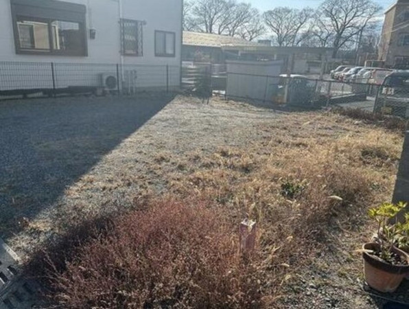 甲府市富士見、土地の画像です