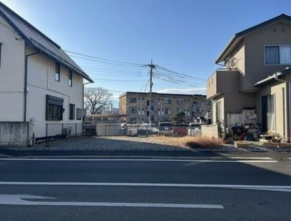 甲府市富士見、土地の画像です