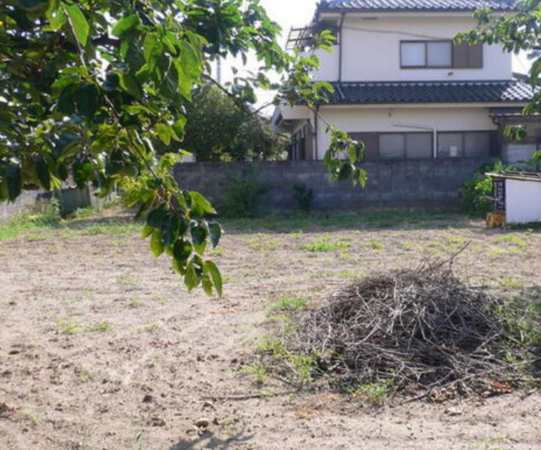 甲府市池田、土地の画像です