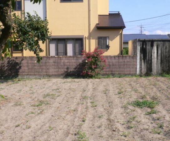 甲府市池田、土地の画像です