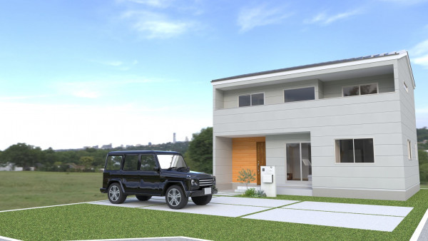 南アルプス市藤田、新築一戸建ての画像です