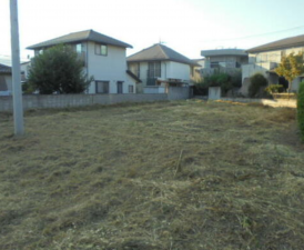 甲府市池田、土地の画像です