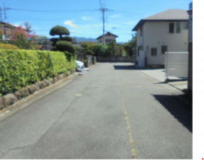 甲府市池田、土地の画像です