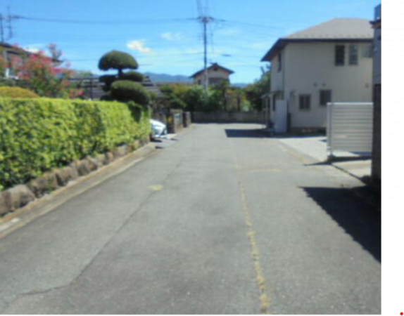 甲府市池田、土地の画像です