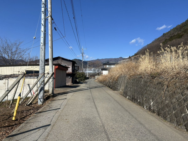甲州市塩山下萩原、土地の画像です