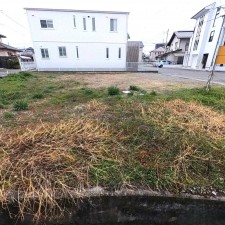 甲府市上石田、土地の画像です