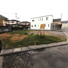 甲府市上石田、土地の画像です