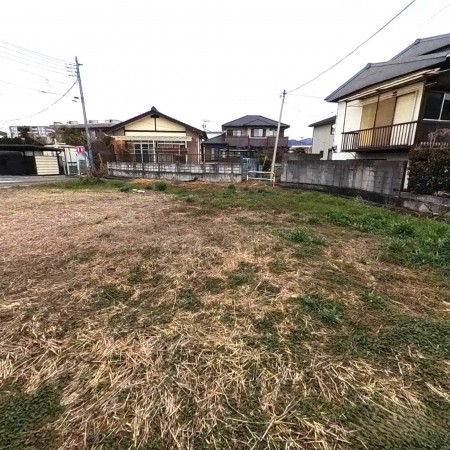 甲府市上石田、土地の画像です