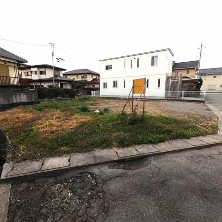 甲府市上石田、土地の画像です