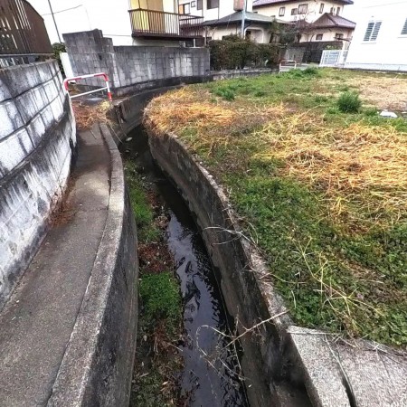 甲府市上石田、土地の画像です