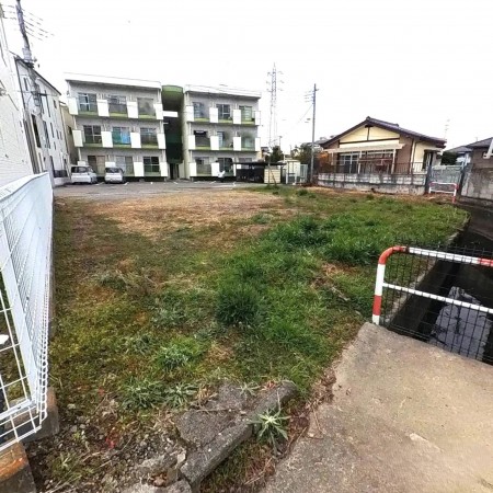 甲府市上石田、土地の画像です