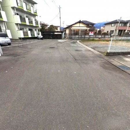 甲府市上石田、土地の画像です