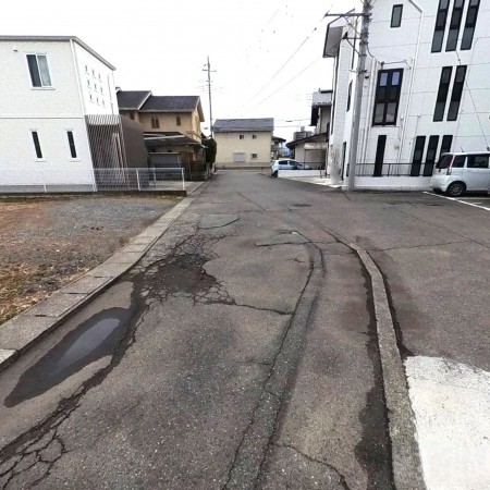 甲府市上石田、土地の画像です