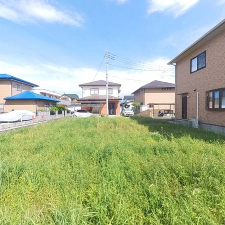 甲府市下飯田、土地の画像です